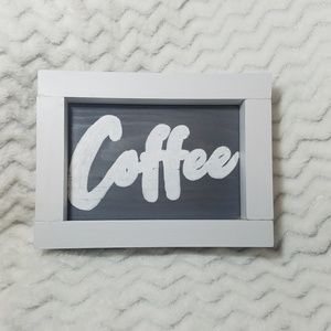 Handpainted wooden sign